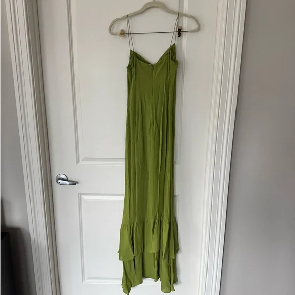 Reformation Fallon Maxi Dress in Green - Picture 3 of 6